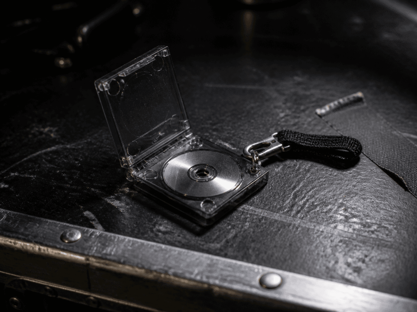 Mini CD keyring