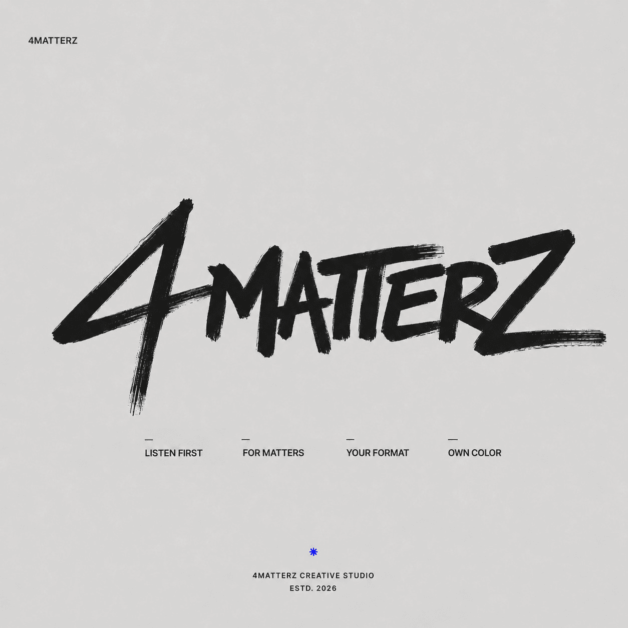 4MATTERZ identity card