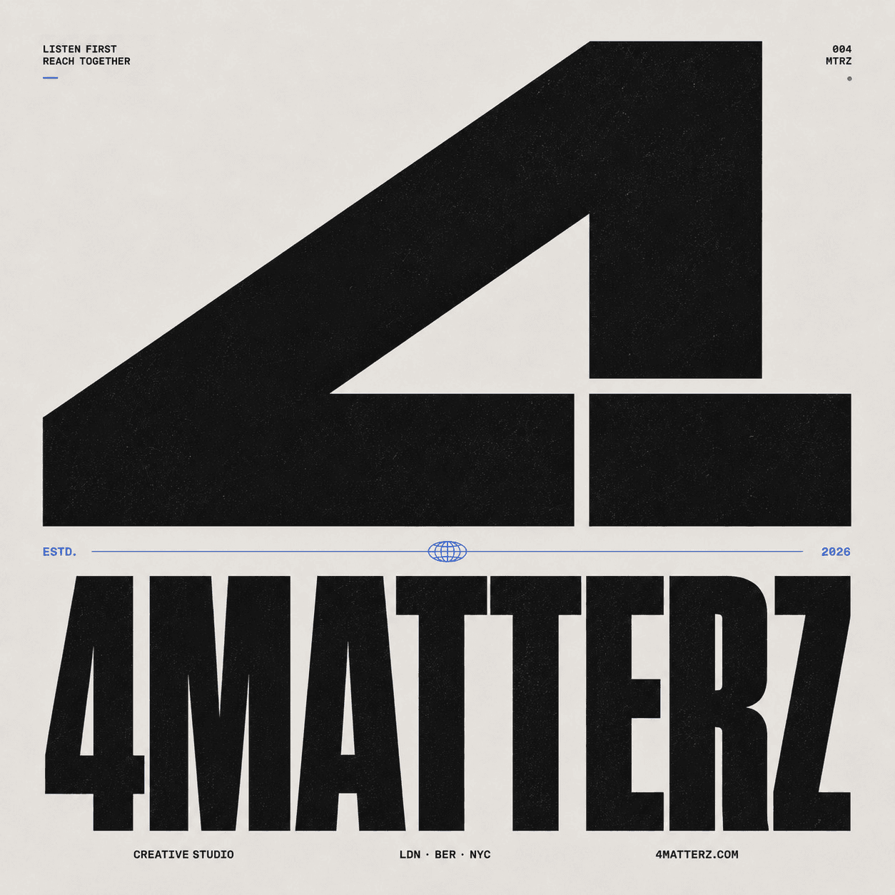 4MATTERZ symbol poster