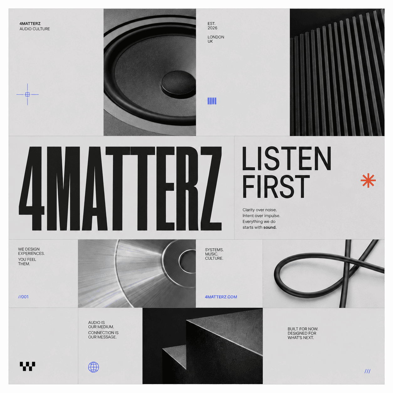 4MATTERZ brand system grid