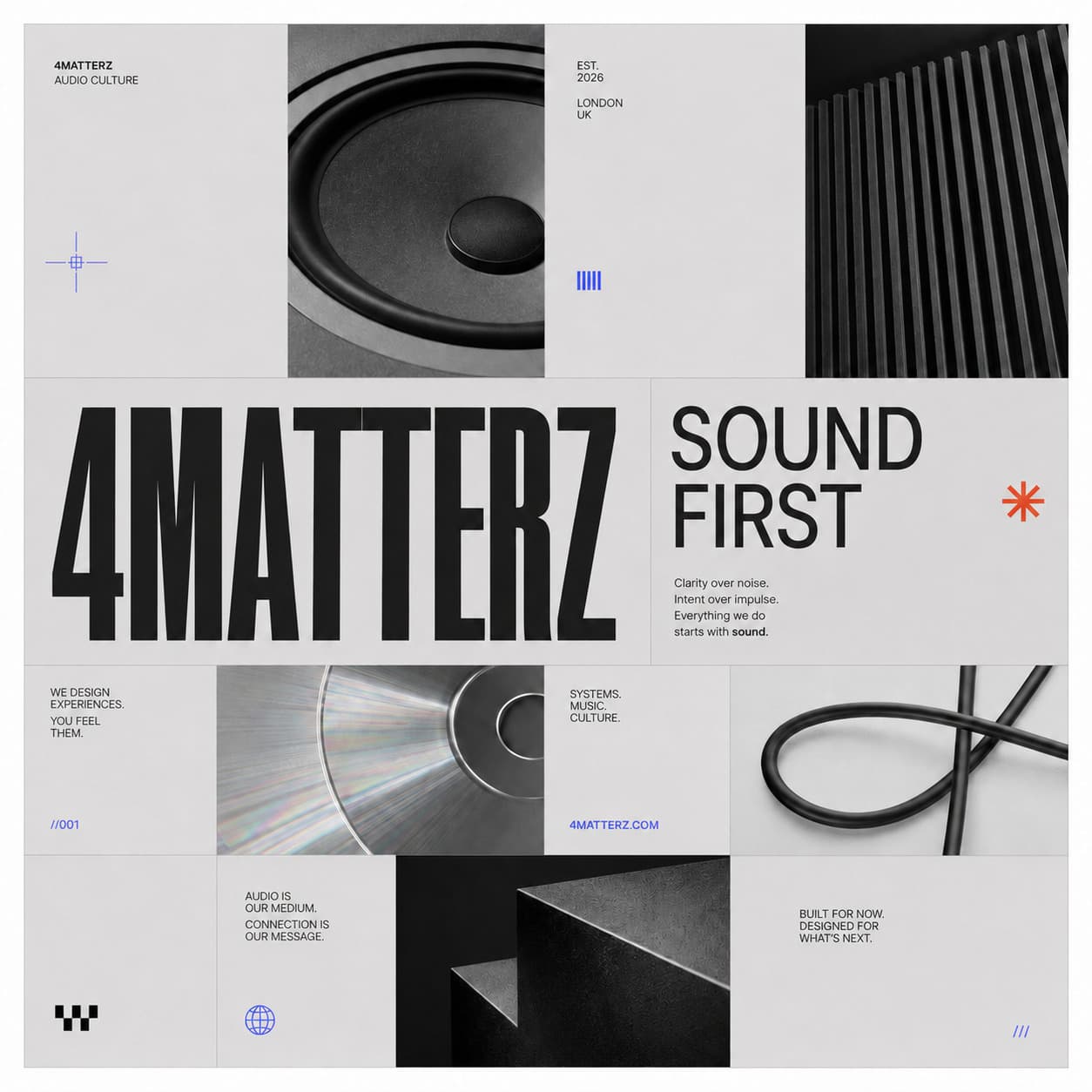 4MATTERZ brand system grid